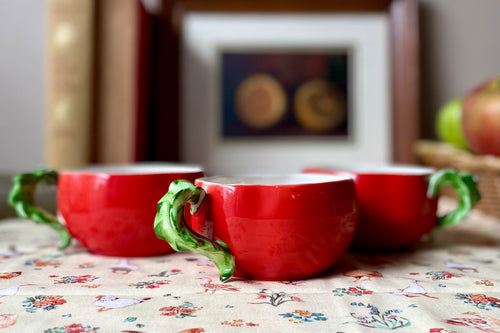 Tomato Soup Mugs - Freckles & Feelings